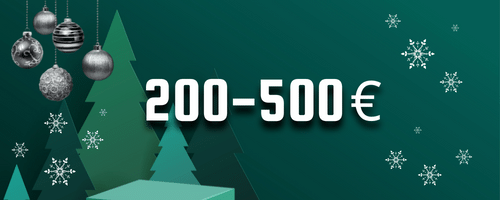 200 - 500 euron lahjaideat
