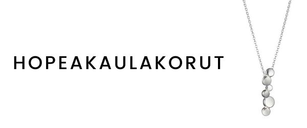 Naisten hopeakaulakorut ja hopeiset riipukset edullisesti netistä
