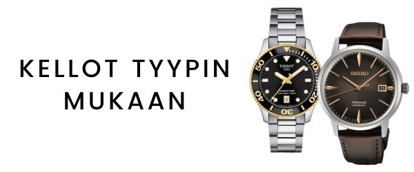 Kellot tyypin mukaan