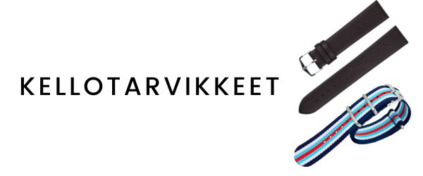 Kellotarvikkeet, kellorannekkeet, kellolaatikot