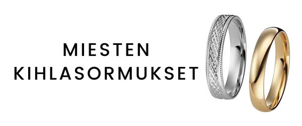 Miesten kihlasormukset