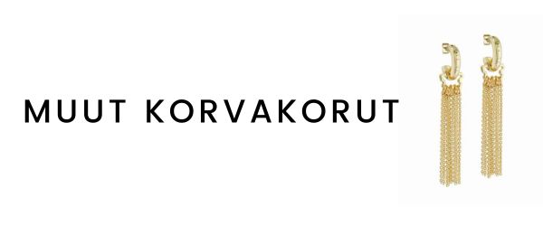Design korvakorut nopealla toimituksella Kulta-Ajasta