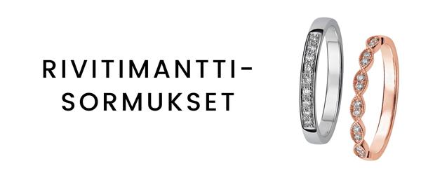 Rivitimanttisormukset