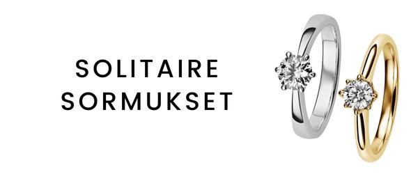 Solitaire sormukset