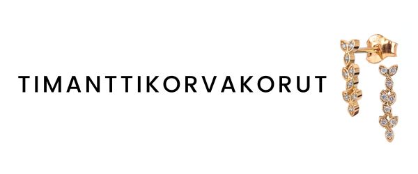Timanttikorvakorut edullisesti netistä ilmaisella toimituksella
