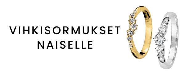 Vihkisormukset naiselle