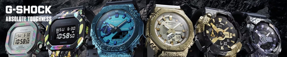 Casio G-Shock kellot nopealla toimituksella, G-Shock kellot edullisesti Kulta-Ajasta