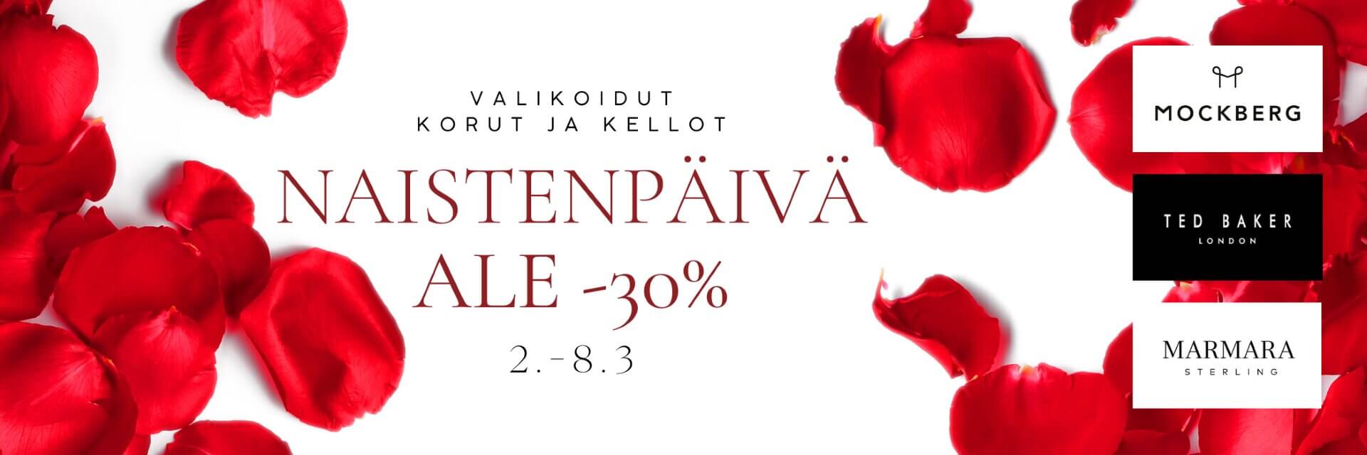 Naistenpäivän alennus