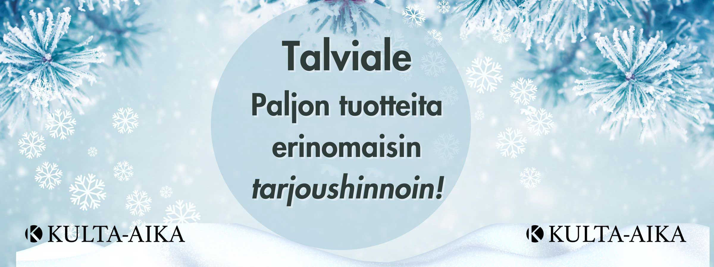 Talviale – Löydä upeat tarjoukset kelloista ja koruista