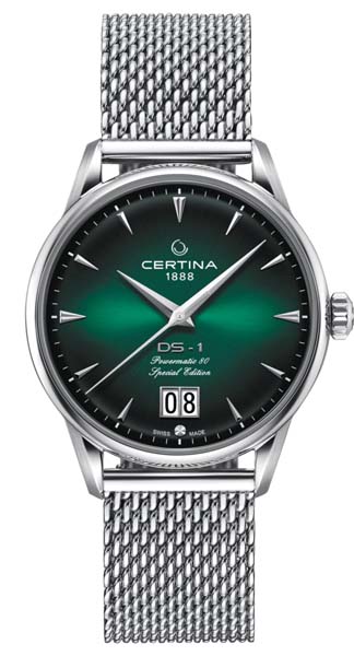 Certina DS-1 Big Date C0294261109160 - 60th Anniversary Special Edition - Certina miesten rannekellot - C0294261109160 - 1
