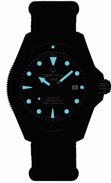Certina DS Action Diver C0326073805100 - Certina miesten rannekellot - C0326073805100 - 2