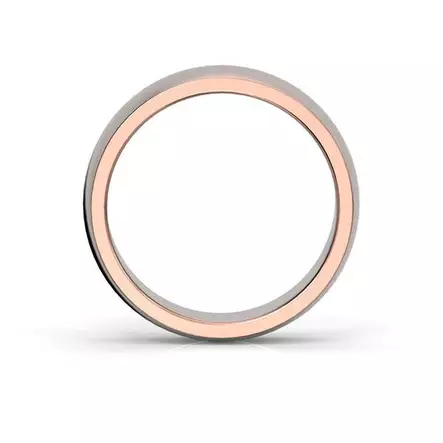 Festive Firenze Heavy kihlasormus 7,0 mm punakulta - Punakultasormukset - 14-TFL70-20-PK-150 - 2