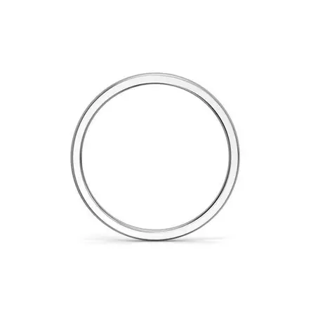 Festive Firenze Light kihlasormus 1,7 mm valkokulta - Valkokultasormukset - 14-TFL17-13-VK-150 - 2