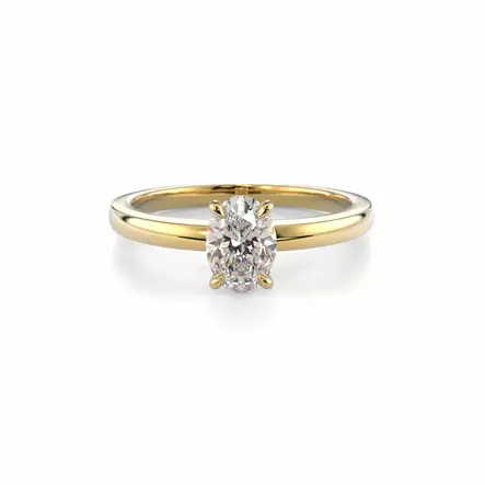 Festive Selena Timanttisormus 0,50 ct keltakulta - Solitaire sormukset - 14-683-050-KK-150 - 2