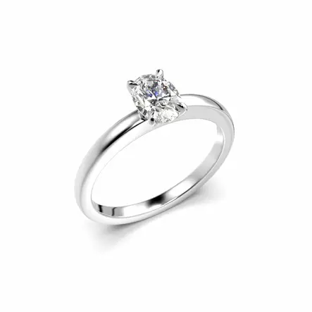 Festive Selena Timanttisormus 0,70 ct valkokulta - Solitaire sormukset - 14-683-070-VK-150 - 1