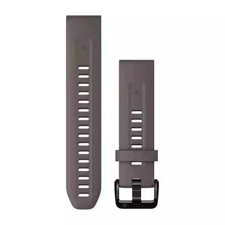 Garmin QuickFit 20 mm silikoniranneke harmaa 010-13102-10 - Garmin rannekkeet - 010-13102-10 - 1