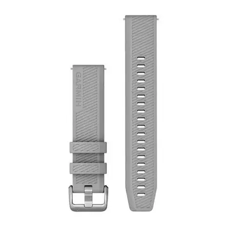 Garmin Quick Release 20mm silikoniranneke harmaa 010-12925-00 - Garmin rannekkeet - 010-12925-00 - 1