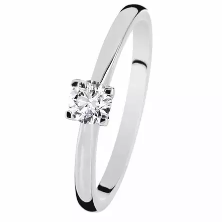 Kohinoor Mila timanttisormus 033-450V-30 - Solitaire sormukset - 033-450V-30-150 - 1