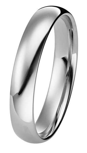 Kohinoor kihlasormus valkokulta 3,3 mm 003-306V - Valkokultasormukset - 003-306V-150 - 1