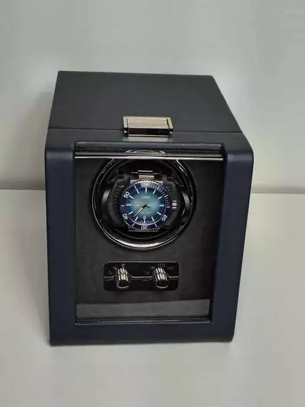 Kellonpyöritin yhdelle kellolle sininen - Kellolaatikot ja kelloboksit - KEL-30 - 2