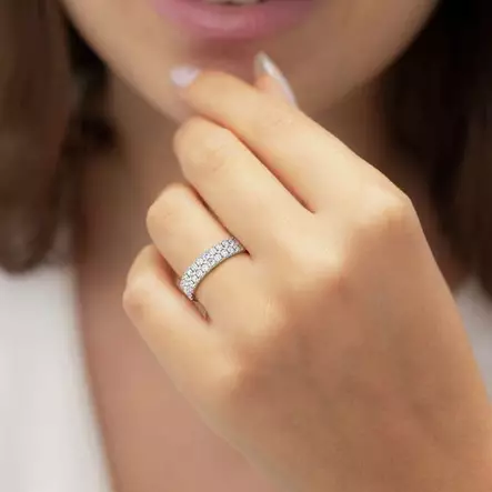 Kohinoor Estelle Timanttisormus 933-216V-52B4 - Rivitimanttisormukset - 933-216V-52B4-150 - 2