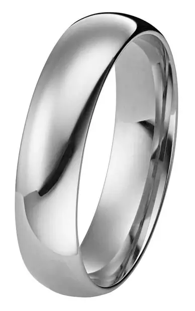 Kohinoor Valkokultainen Kihlasormus 3 mm 003-653V - Valkokultasormukset - 003-653V-150 - 1