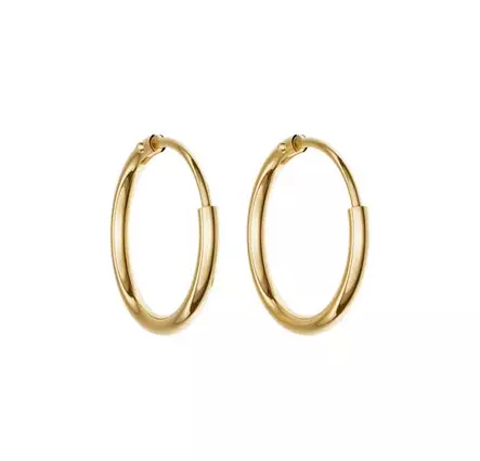 Kultaiset korvarenkaat 14K - Kultakorut - HME930 - 1