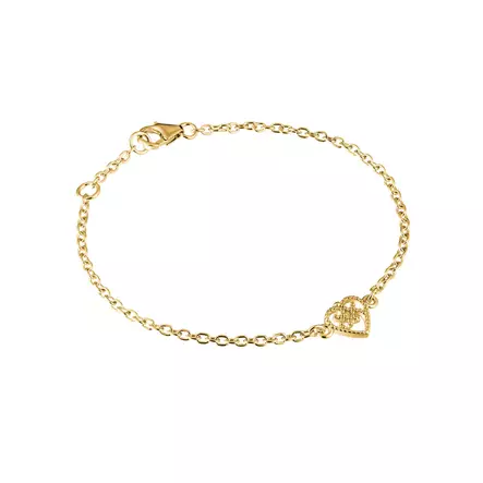 Lumoava Helmi kullattu rannekoru L63264100000 - Hopeakorut - L63264100000 - 1