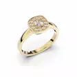 Festive Alicia timanttisormus 0,12 ct - Halosormukset - 14-503-033M-KK-150 - 1