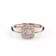 Festive Alicia timanttisormus 0,12 ct - Halosormukset - 14-503-033M-PK-150 - 3