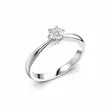 Festive Classic 23 Timanttisormus 0,30 ct valkokulta - Solitaire sormukset - 14-686-030-VK-150 - 1