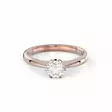 Festive Classic Timanttisormus 0,40 ct Punakulta 14K - Solitaire sormukset - 14-128-040-PV-150 - 2