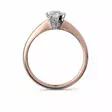 Festive Classic Timanttisormus 0,50 ct Punakulta 14K - Solitaire sormukset - 14-128-050-PV-150 - 3