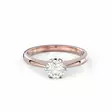 Festive Classic Timanttisormus 0,50 ct Punakulta 14K - Solitaire sormukset - 14-128-050-PV-150 - 2