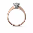 Festive Classic Timanttisormus 0,70 ct Punakulta 14K - Solitaire sormukset - 14-204-070-PV-150 - 3