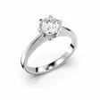 Festive Classic Timanttisormus 0,70 ct Valkokulta 14K - Solitaire sormukset - 14-204-070-VK-150 - 1
