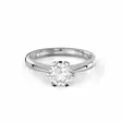 Festive Classic Timanttisormus 0,70 ct Valkokulta 14K - Solitaire sormukset - 14-204-070-VK-150 - 2