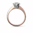 Festive Classic Timanttisormus 1,00 ct Punakulta 14K - Solitaire sormukset - 14-204-100-PV-150 - 3