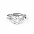 Festive Classic Timanttisormus 1,00 ct Valkokulta 14K - Solitaire sormukset - 14-204-100-VK-150 - 2