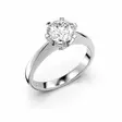 Festive Classic Timanttisormus 1,00 ct Valkokulta 14K - Solitaire sormukset - 14-204-100-VK-150 - 1