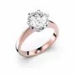 Festive Classic Timanttisormus 1,50 ct Punakulta 14K - Solitaire sormukset - 14-204-150-PV-150 - 1