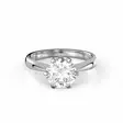 Festive Classic Timanttisormus 1,50 ct Valkokulta 14K - Solitaire sormukset - 14-204-150-VK-150 - 2