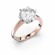 Festive Classic Timanttisormus 2,00 ct Punakulta 14K - Solitaire sormukset - 14-204-200-PV-150 - 1