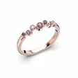 Festive Drop Pink timanttisormus 14-644-015P-PK - Punakultasormukset - 14-644-015P-PK-180 - 1