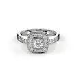 Festive Jane timanttisormus 0,70 ct - Halosormukset - 14-504-070-VK-150 - 3
