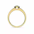 Festive Jasmin akvamariini-timanttisormus 0,08 ct - Halosormukset - 14-562-015A-KK-150 - 2