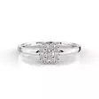 Festive Jasmin morganiitti-timanttisormus 0,08 ct - Halosormukset - 14-562-015M-VK-150 - 3