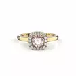 Festive Jemina Morganiitti timanttisomus 0,16 ct - Keltakultasormukset - 14-634-066M-KK-150 - 2