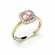 Festive Jemina Morganiitti timanttisomus 0,16 ct - Keltakultasormukset - 14-634-066M-KK-150 - 1