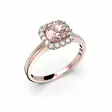 Festive Jemina Morganiitti timanttisomus 0,16 ct - Punakultasormukset - 14-634-066M-PK-150 - 1